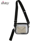 Summer Clear Women PVC Transparent Crossbody Bag Female Jelly Handbags
