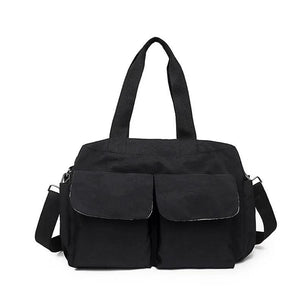 Women's Nylon Shoulder Crossbody Bag High Quality Top-Handle Handbags