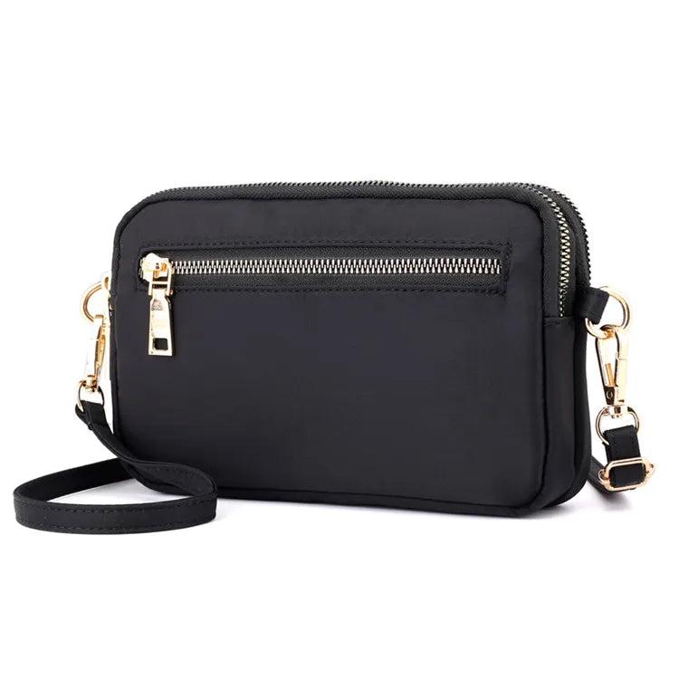 Women's Small Nylon Shoulder Messenger Bag Crossbody Phone Purse