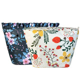 Mini Classic Floral Border Waterproof Canvas Pocket for O Bag Ha