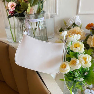 Small Square Shoulder Bag with Chain for Women