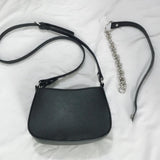 Small Square Shoulder Bag with Chain for Women