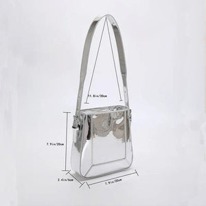 Leather Women Bagute Bag Vintage Single Shoulder Pack