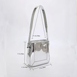 Leather Women Bagute Bag Vintage Single Shoulder Pack