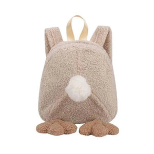 Winter Faux Fur Bucket Bag Small Plush Handbag