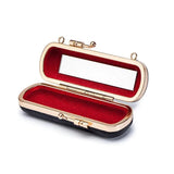 Sheepskin Lipstick Box With Mirror