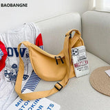 High Capacity Women's Canvas Shoulder Bag