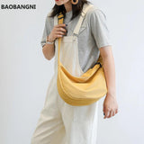 High Capacity Women's Canvas Shoulder Bag
