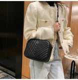 Euramerican Style Small Square Bag Diagonal Shoulder Fanny Pack