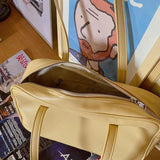 Large Capacity Soft PU Leather Shoulder Bag for Women