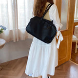 Large Capacity Soft PU Leather Shoulder Bag for Women