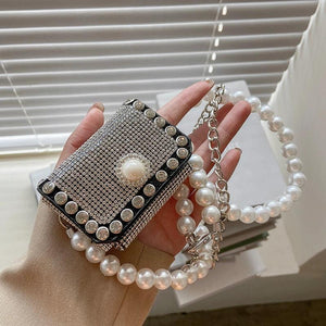 Diamond Mini Crossbody bag Summer PU Leather Women's Handbag