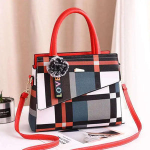 Women's Shoulder Bag PU Leather Big Bag Handbag