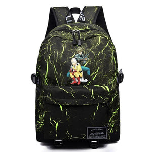One Punch-Man Backpack Casual Schoolbag High Teenger Packsack