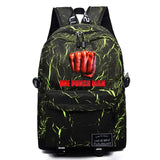 One Punch-Man Backpack Casual Schoolbag High Teenger Packsack