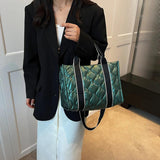 Autumn Winter Crossbody Bags Down Quilted Women Shoulder Handbags Large Capacity