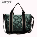 Messenger Pouch Down Quilted Women Shoulder Handbag Large Capacity Portable