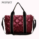 Quilted Shoulder Handbags Large Capacity Portable Satchels for Women