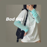 Nylon Women Shoulder Bags Ladies Hobos Armpit Bag Vintage