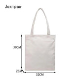Large Canvas Shoulder Bag Vintage Casual Handbag Female Tote Bag