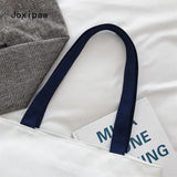 Large Canvas Shoulder Bag Vintage Casual Handbag Female Tote Bag