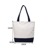 Large Canvas Shoulder Bag Vintage Casual Handbag Female Tote Bag