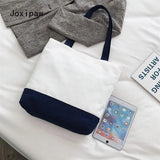 Large Canvas Shoulder Bag Vintage Casual Handbag Female Tote Bag