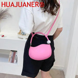 Retro Leather Clutch Purse Small Size Crossbody Bag