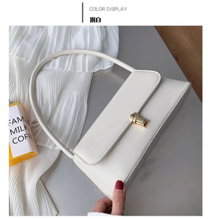 Soft Leather Shoulder Bag Ladies Small Messenger Bag