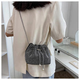 Sequin Crossbody Bag Evening Party Sliver Purse Girl Handbags