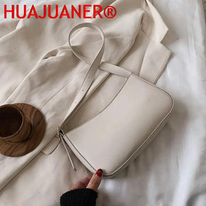 Small PU Leather Shoulder Bag Women Handbag Travel Tote