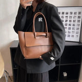 Women Shoulder Bags Large Capacity Handbags Retro Tote Bags