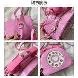 Retro Phone Top-Handle Shoulder Crossbody Bag for Women