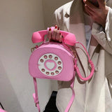 Retro Phone Top-Handle Shoulder Crossbody Bag for Women