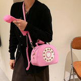 Retro Phone Top-Handle Shoulder Crossbody Bag for Women