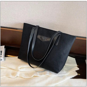 Women's Shoulder Bag Autumn Winter Large Tote Solid Handbag
