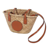 Women Straw Shoulder Bag Beach Portable Handbag Purse Hobo Casual Bohemian