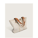 Large Retro Shoulder Bag PU Leather High Female Handbag