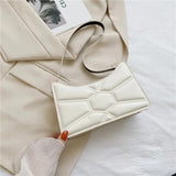Ruched Vintage Shoulder Bag Women Handbag