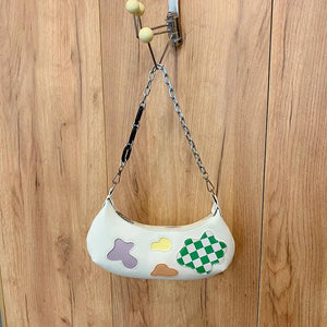 Women's Chain Shoulder Bag High Sense Textured Handbag