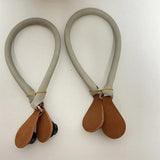 Wooden Bag Handles DIY Replacement Handbag Tote Straps