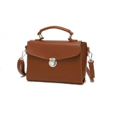 Women's Small Square Bag College Style Shoulder Handbag