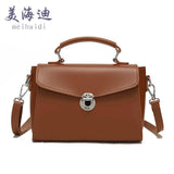 Women's Small Square Bag College Style Shoulder Handbag