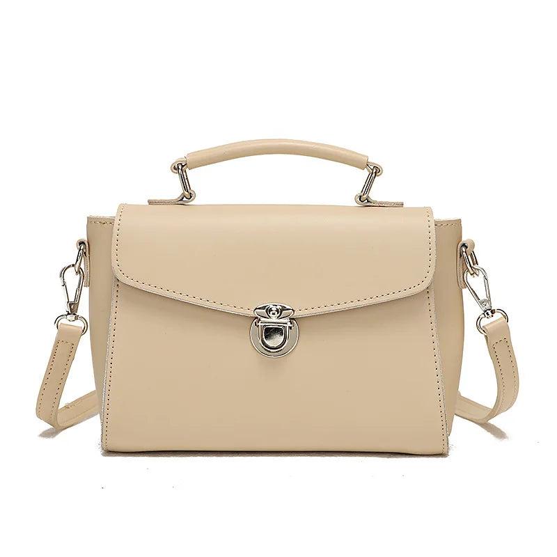 Women's Small Square Bag College Style Shoulder Handbag
