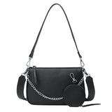 2pcs Women PU Leather Shoulder Bag Crossbody Handbag