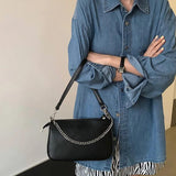 2pcs Women PU Leather Shoulder Bag Crossbody Handbag