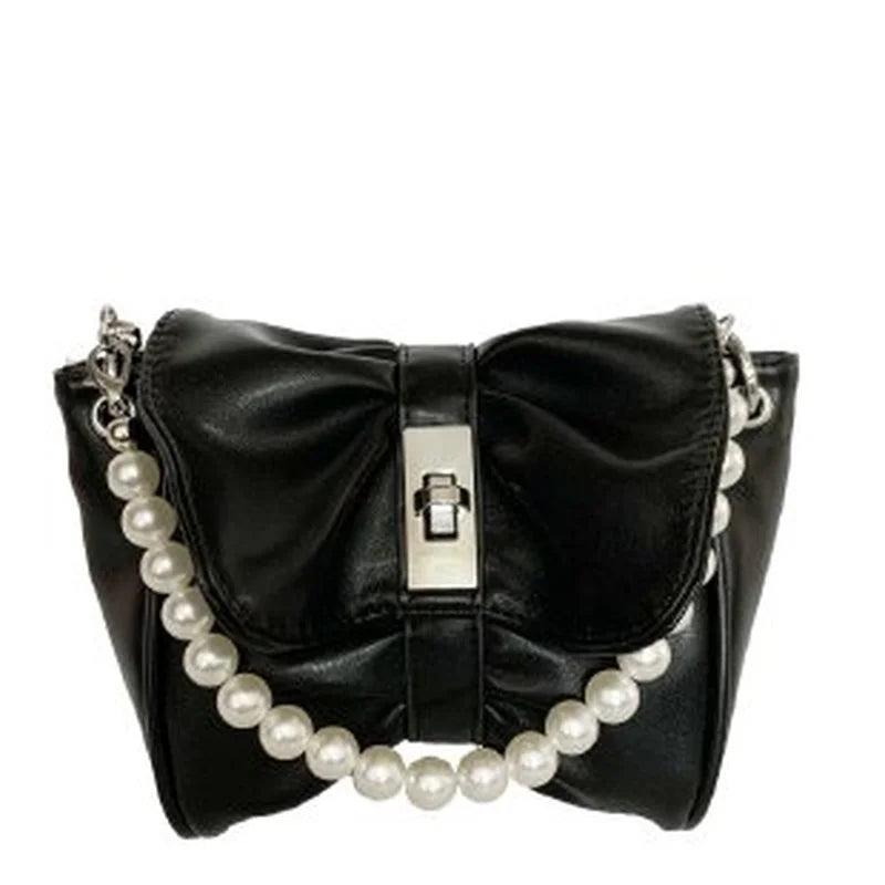 Retro Women's Chain Shoulder Bag PU Leather Underarm Tote Purse Handbags