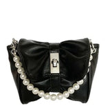 Retro Women's Chain Shoulder Bag PU Leather Underarm Tote Purse Handbags