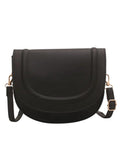 Women's Pu Leather Saddle Shoulder Crossbody Bag Tote