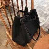 Women's Retro Big Bag Mother-in-Law Bag Handbag Shoulder Bag